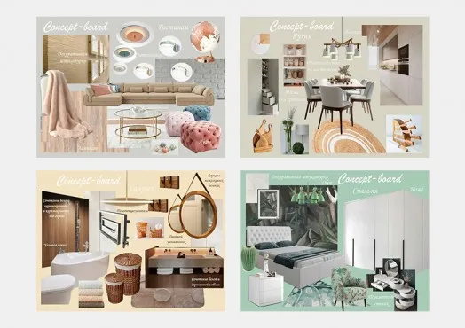 Дизайн интерьера. Углубленный курс – работы студентов - 9